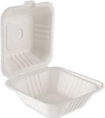 Produktbild Nature Star Franz Mensch Hamburger-Box biologisch abbaubar - 500 Stck. (125 x)