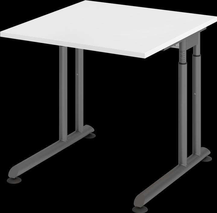 Produktbild MC MyTable Z Schreibtisch mit Gestell Graphit (800 x 800 x 680 mm)