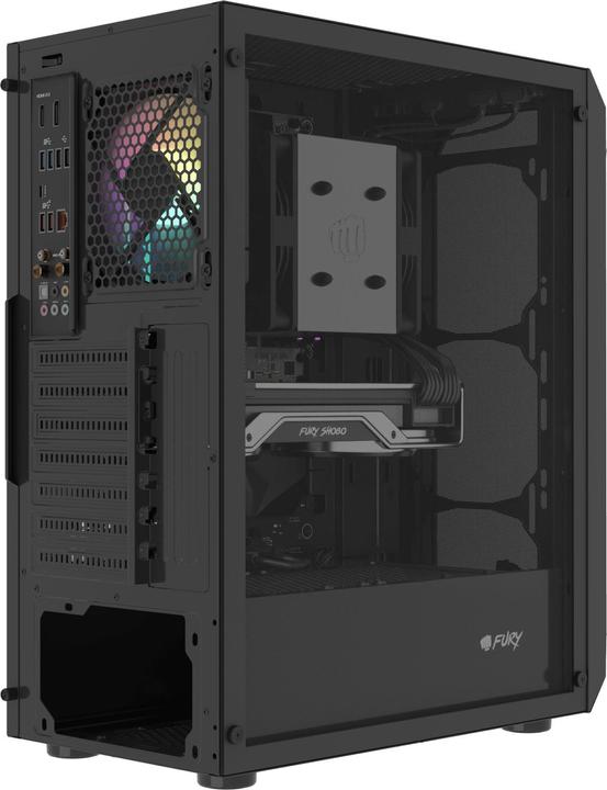 Immagine prodotto Fury Obudowa OBUDOWA SHOBO SH4 RGB MIDI TOWER Z OKNEM CZARNA (ATX, mATX, Mini-ITX)