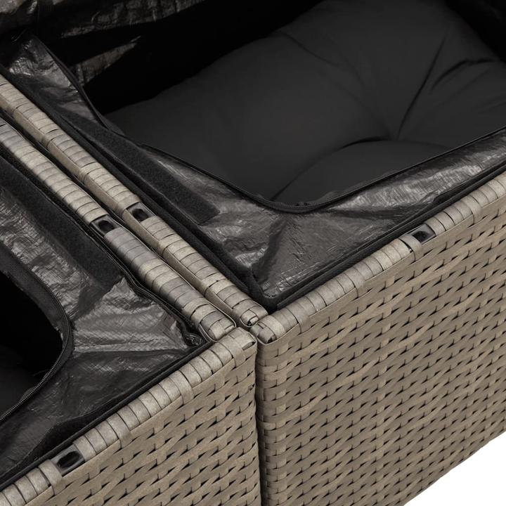Produktbild VidaXL 10-tlg. Garten-Lounge-Set mit Kissen