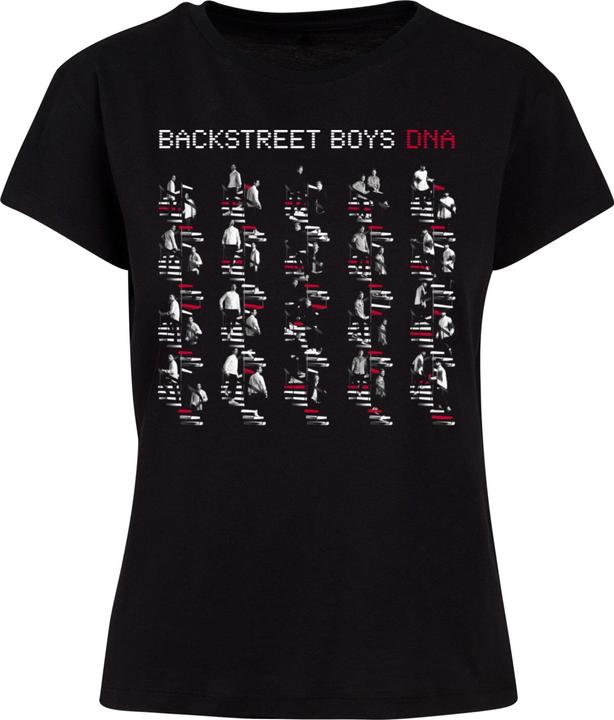 Merchcode Ladies Backstreet Boys - DNA Album Red Box Tee - 118185