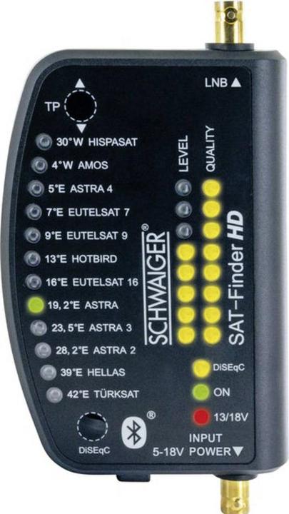 Actual product image Schwaiger Sat Finder HD (Measurement technology)