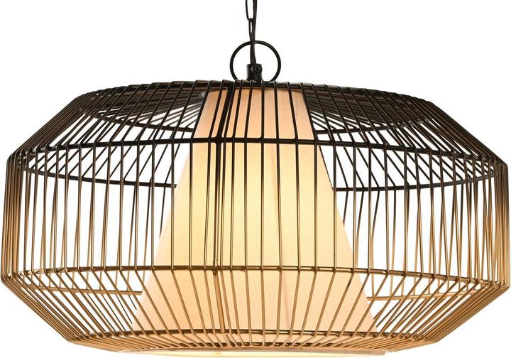 Produktbild DKD Home Decor Ceiling Light 42 x 42 x 23 cm Black Golden Iron 50 W
