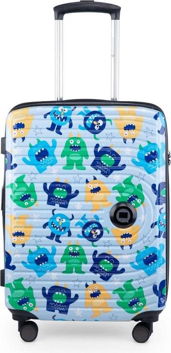 Actual product image Hauptstadtkoffer Centre - Kids suitcase hand luggage hard shell, Monsters (37 l, Hand luggage (up to 50 litres))