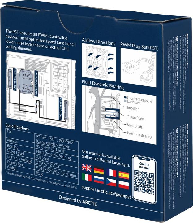 Image du produit Arctic F9 (92 mm, 1 x)