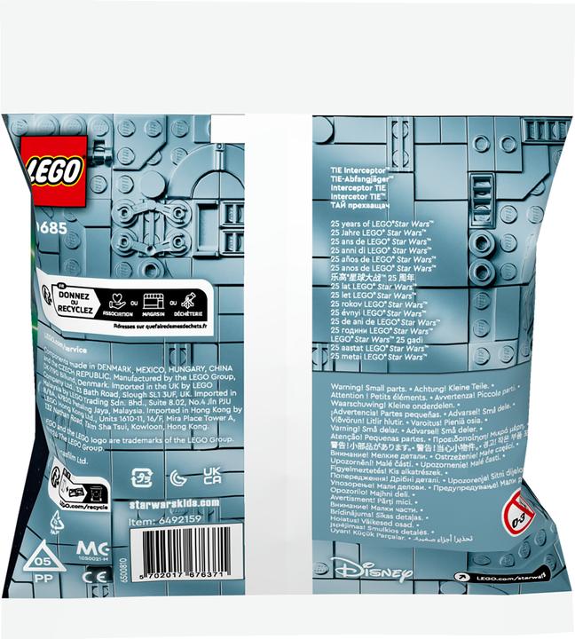 Produktbild LEGO TIE-Abfangjäger Mini-Modell (30685, LEGO Star Wars)