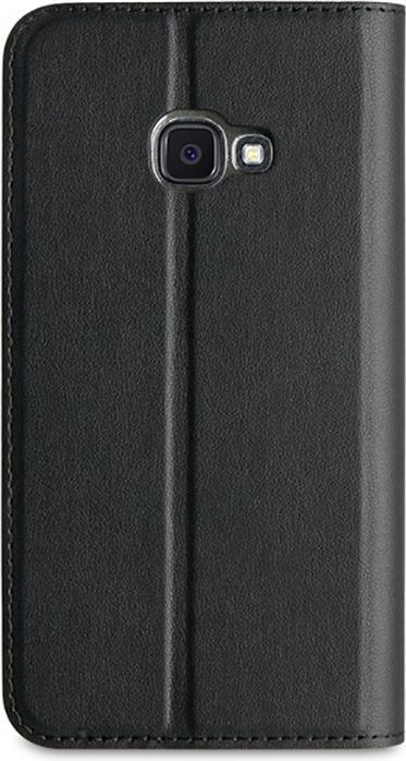 Actual product image Muvit Edition Folio Stand Noir: Samsung Galaxy Xcover 4s (Samsung Galaxy Xcover 4s)