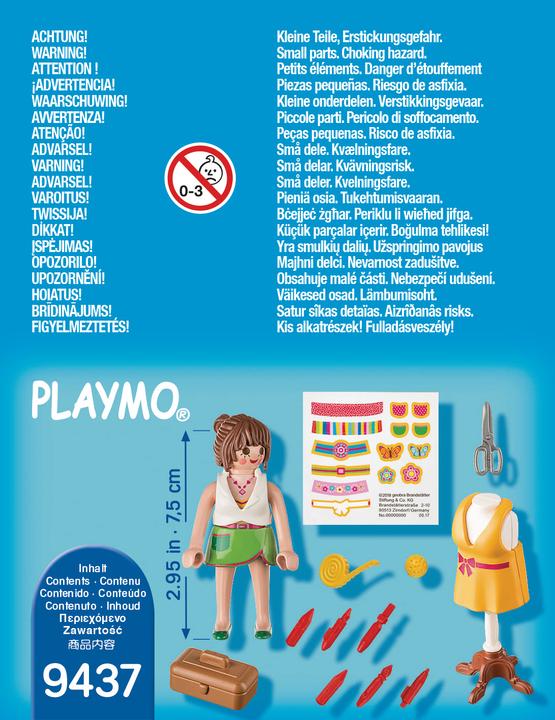 Actual product image Playmobil Fashion designer (9437, Playmobil Special Plus)