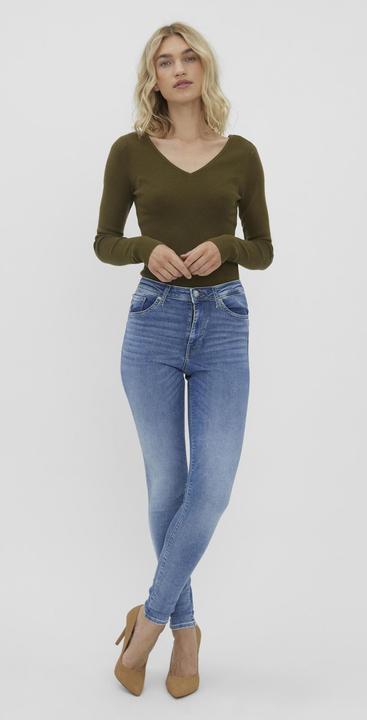 Image du produit Vero Moda VMSOPHIA Jeans taille haute coupe skinny (34)
