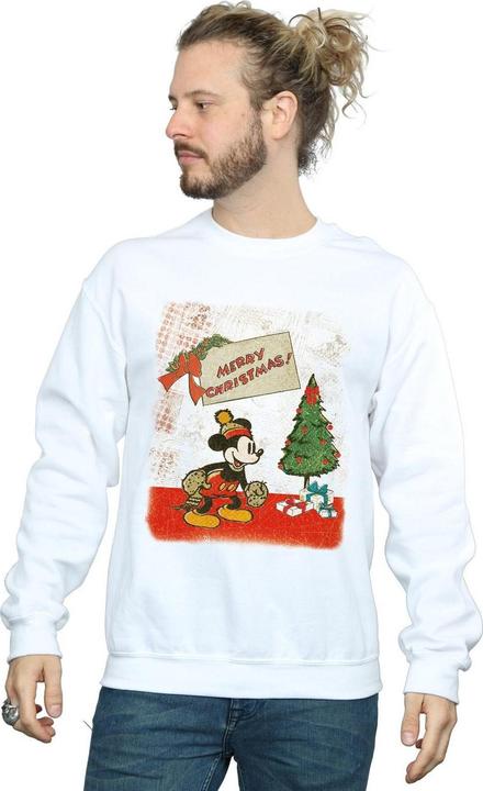 Produktbild Disney Mickey Mouse Vintage Christmas Sweatshirt (S)