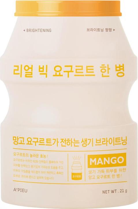 A'Pieu Real Big Yoghurt Mango Sheet Mask (1000 ml)