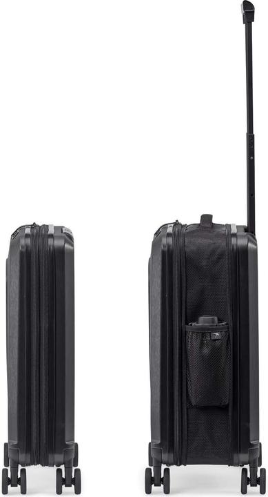 Actual product image Senz Foldable Carry On Trolley, 38L, Pure Black (38 l, Hand luggage (up to 50 litres))