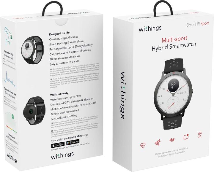 Image du produit Withings Acier HR Sport (40 mm)