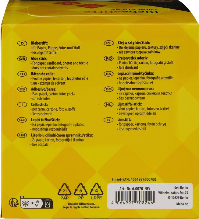 Actual product image Idena Glue stick 40g