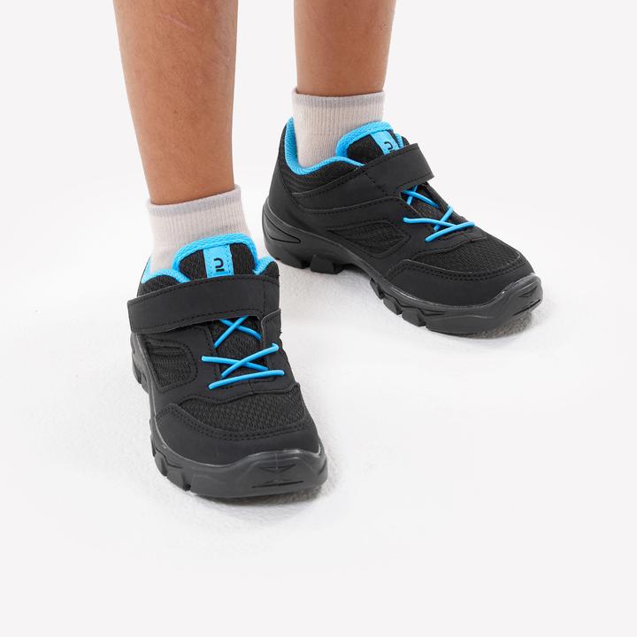 Image du produit Quechua Chaussures de randonnée enfants taille 24-34 Velcro - NH100 noir (33)