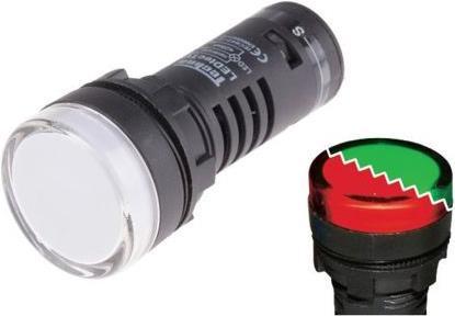 Produktbild Rs Pro LED Indicator 22.5mm Red/Green 110Vac