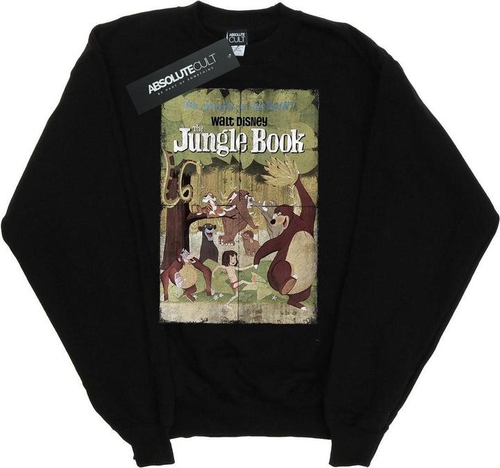 Produktbild Disney The Jungle Book Retro Poster Sweatshirt Jungen (140, 146)