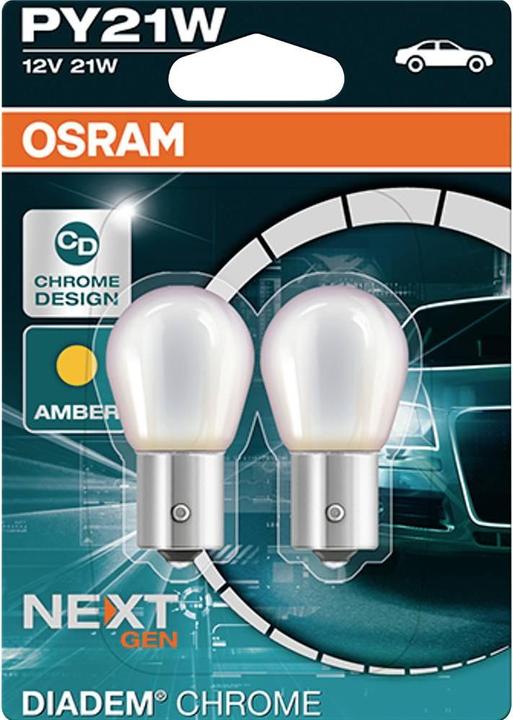 Produktbild Osram 4062172394857 Signal Leuchtmittel Diadem PY21W 21 W 12 V (PY21W)