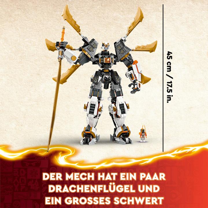 Actual product image LEGO 71821 Cole's titanium dragon mech (71821, LEGO Ninjago)
