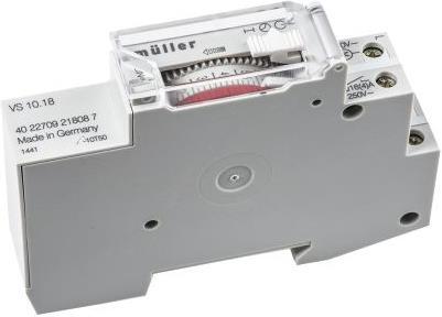 Produktbild müller Zeitschaltuhr 230VAC  7-Tage 17,5mm