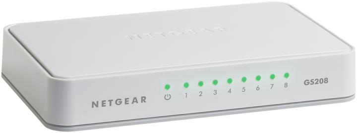 Netgear Gs208-100pes (8 Ports)