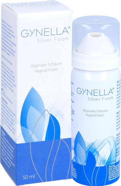 Produktbild Gynella Silver Foam, 50 ml SCH (50 ml, Intimgel)