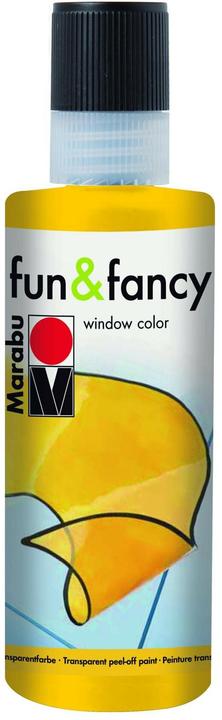 Actual product image Marabu Window Color Fun & Fancy (Yellow, 80 ml)