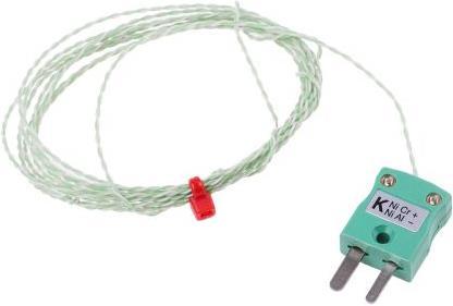 Image du produit Rs Pro Type K IEC 1/0.2mm Thermocouple+Plug 2m