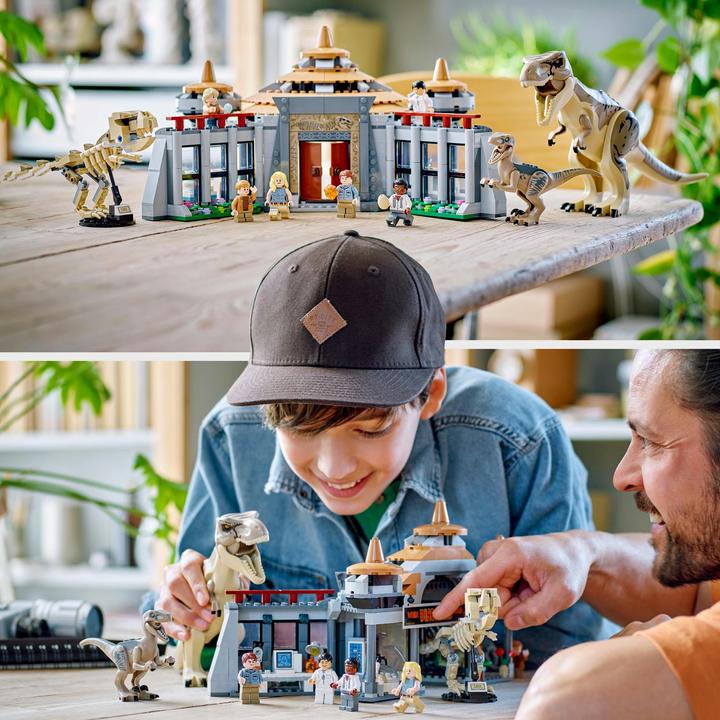 Immagine prodotto LEGO L'attacco del T. rex e del rapace al centro visitatori (76961, LEGO Jurassic World)
