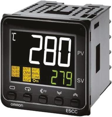 Produktbild Omron Industrial Automation Temperaturregler 1/16 DIN 24Vdc
