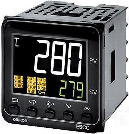 Actual product image Omron Industrial Automation Temperature controller 1/16 DIN 24Vac/dc