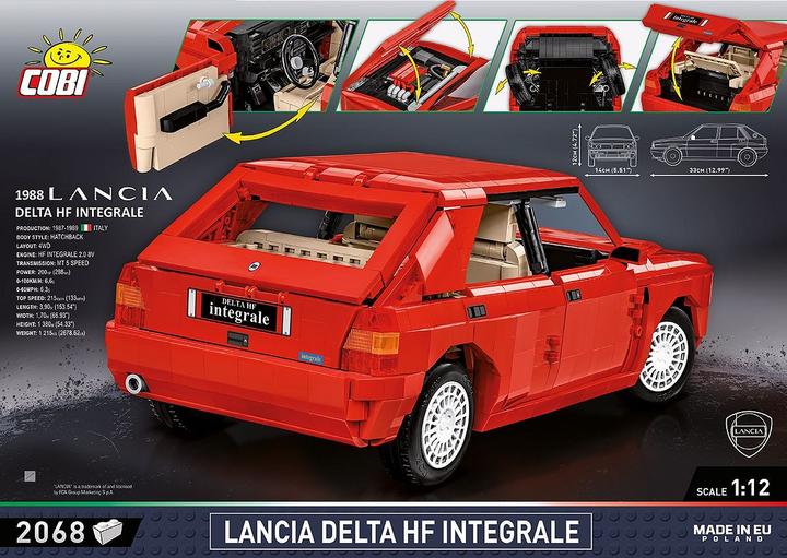Actual product image Cobi Lancia Delta