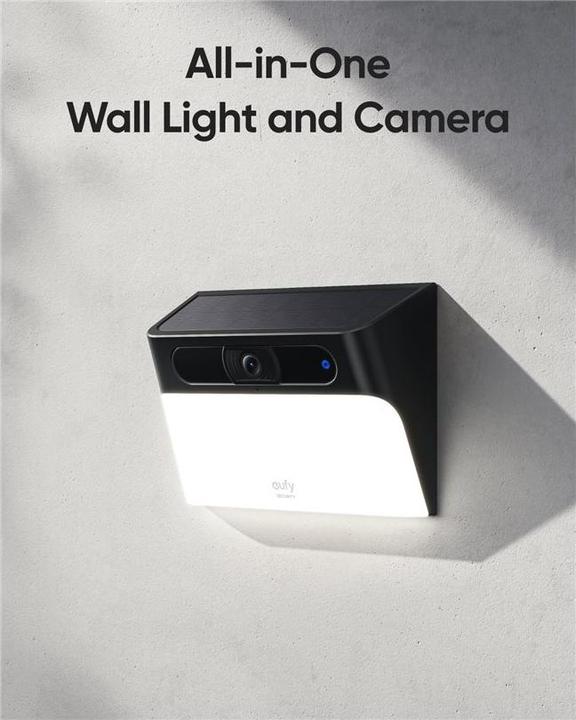Produktbild eufy Solar Wall Light Cam S120 (2304 x 1296 Pixels)