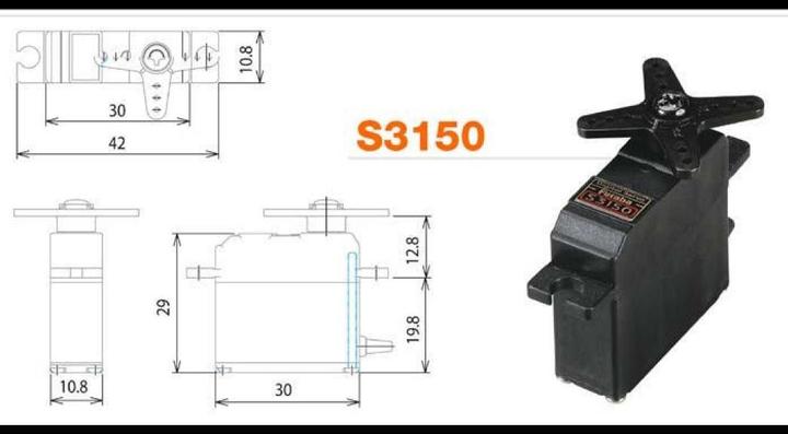 Produktbild Futaba Servo S3150 Digital
