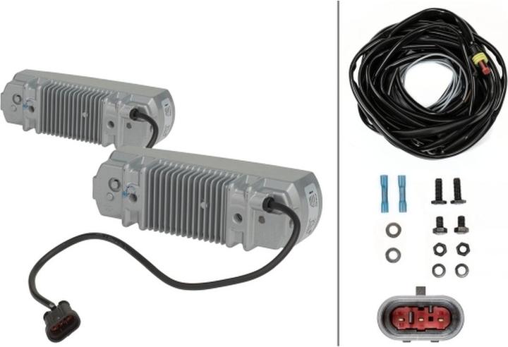 Immagine prodotto Hella Set di luci diurne anteriori del veicolo a LED per AEBI