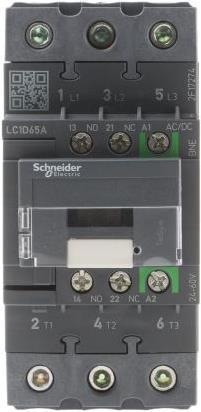 Produktbild Schneider Electric Contactor 65A 3P AC3 24-60VACDC coil