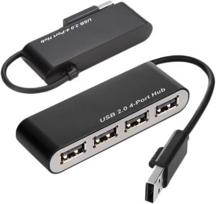 Produktbild Rs Pro USB 2.0 4-Port Hub (USB-A, 4 Ports)