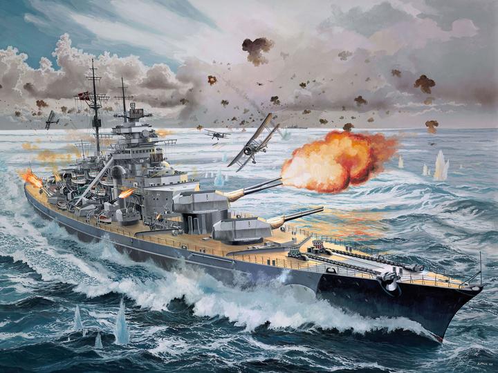 Actual product image Revell Bismarck