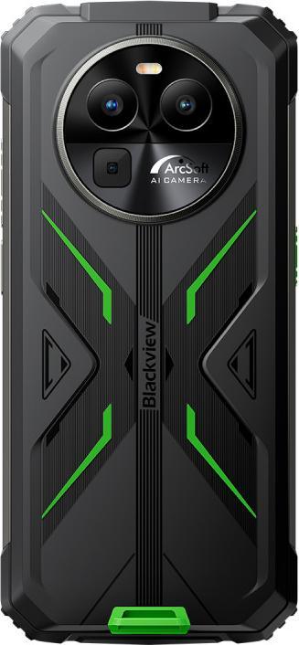 Actual product image Blackview BV8100 (Dual Sim - 6.5" Display - 256 GB, 8 GB RAM - NFC) Green (256 GB, Green, 6.50", Dual SIM)