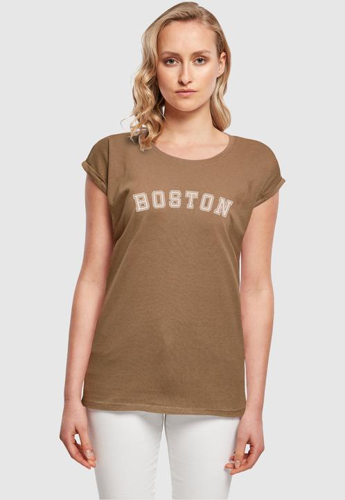 Produktbild Merchcode Ladies Boston X Extended Shoulder Tee - 112477 (L)