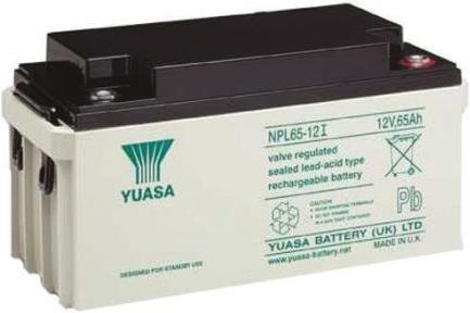 Produktbild Yuasa Bleiakku 12V 65Ah (12 V, 65000 mAh)