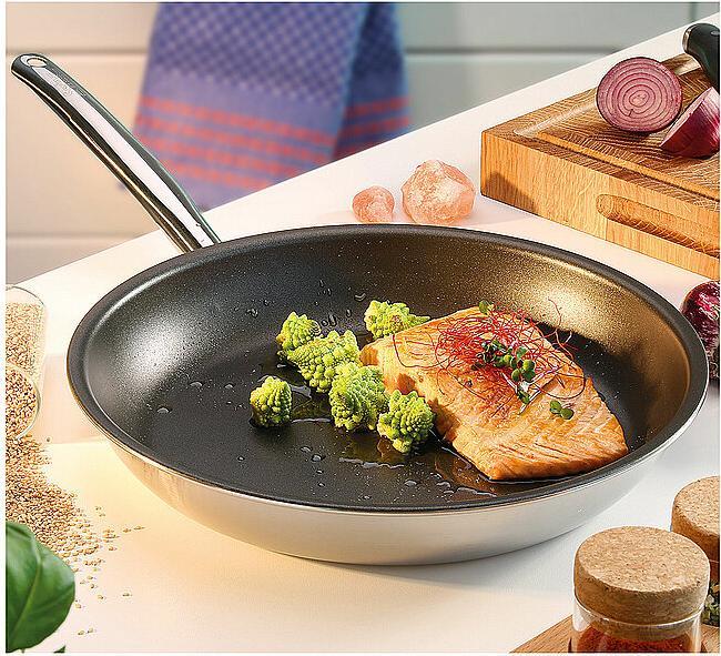 Image du produit Spring Vulcano Classic (28 cm, Poêle à frire, Acier inoxydable, Fonte d'aluminium)