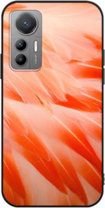 Flamingo feathers