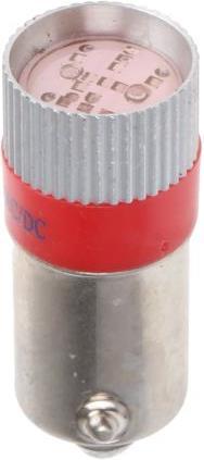 Actual product image Rs Pro Multichip LED BA9s MBC/MCC 12VDC red (BA9s, 0.36 W, 0.69 lm, 1 x)
