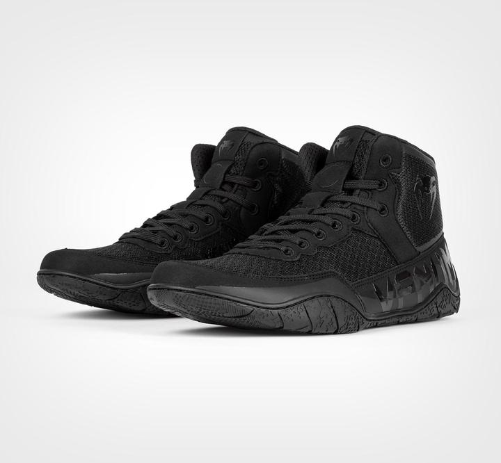 Produktbild Venum Wrestling Schuhe / Elite / Schwarz-Schwarz / EU 44 (44)