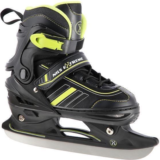 Image du produit Nils EXTREME NH18191 2IN1 PATINS INLINE NOIR/CITRON VERT SIZE. M (34-38) AVEC PATIN DE HOCKEY (34, 35, 36, 37, 38)