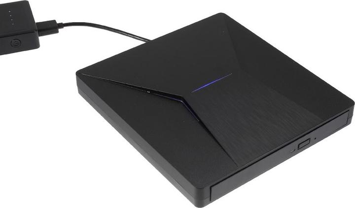 Produktbild Apfelkiste Externes Laufwerk Slim USB C & USB 3.0 CD DVD-RW (DVD Brenner, CD Brenner)