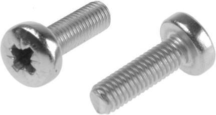 Rs Pro Viti testa di lente A2 croce M5x16mm (100 Viti per pezzo)