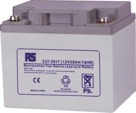 Produktbild Rs Pro Bleiakku 12V 38Ah (12 V, 38000 mAh)