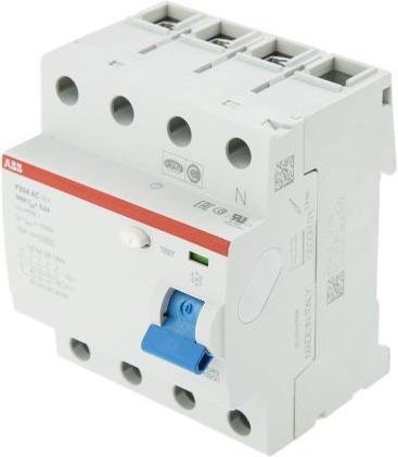 Produktbild ABB FI-Schutzschalter 4-polig 100A 0,3A